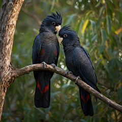 Obraz premium Couple of parot