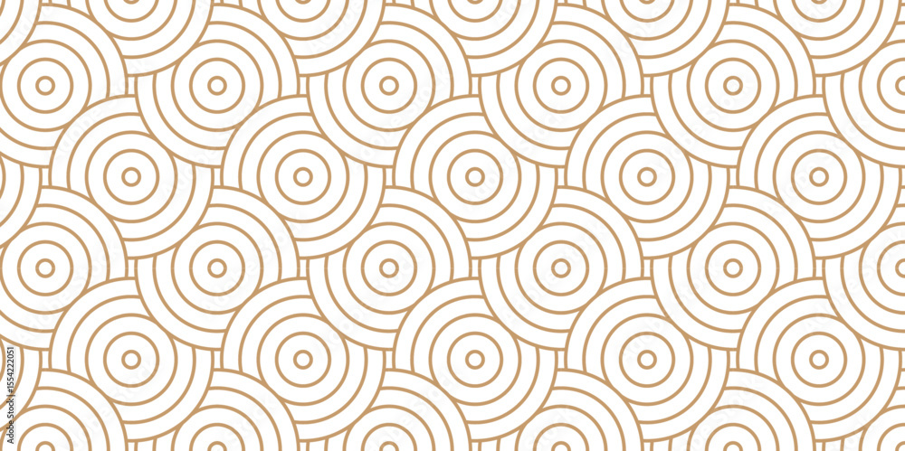 Poster overlapping creative diamond circle abstract orange and yellow pattern background with waves texture