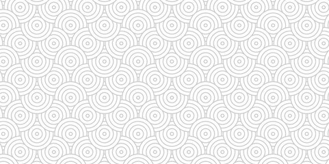 Minimal vector Overlapping Pattern Minimal diamond geometric waves spiral abstract fabric textile wave line. white and gray seamless tile stripe geometric create overlap retro line pattern background.