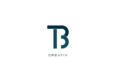 TB, BT, Letter Logo Design, Creative logo, vector illustration