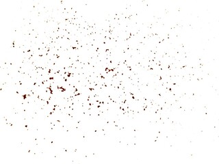Fototapeta premium flying cocoa powder on white background isolated. coffee powder, cocoa powder flying, clipping path, texture, powder falling.
