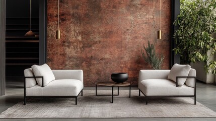 Modern corner sofa with a minimalist design.