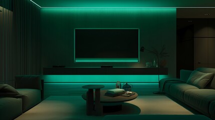 led light room decor 
bedroom decor 
flowery interior 