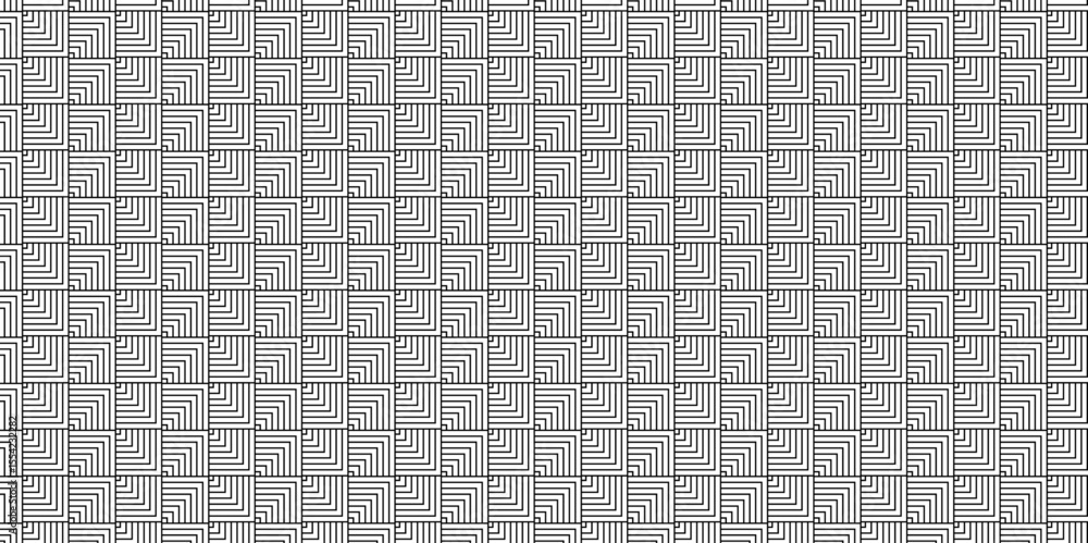 Poster abstract overlapping vector black and gray gradient pattern grid metal lines fabric square backgroun