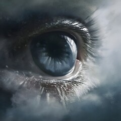 Ojos entre las nubes