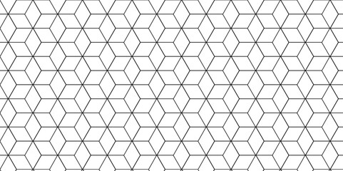 Vector tiles gradient science web tech connection triangle diamond honeycomb hexagon art. Seamless pattern with hexagon square cube geometric pattern shapes grid metal element texture design.	
