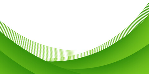 grenn abstract background. modern wave and line curve. vector EPS 10