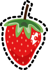 Hand draw Cute Fruit Characters Vector Set