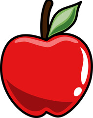 Hand draw Cute Fruit Characters Vector Set