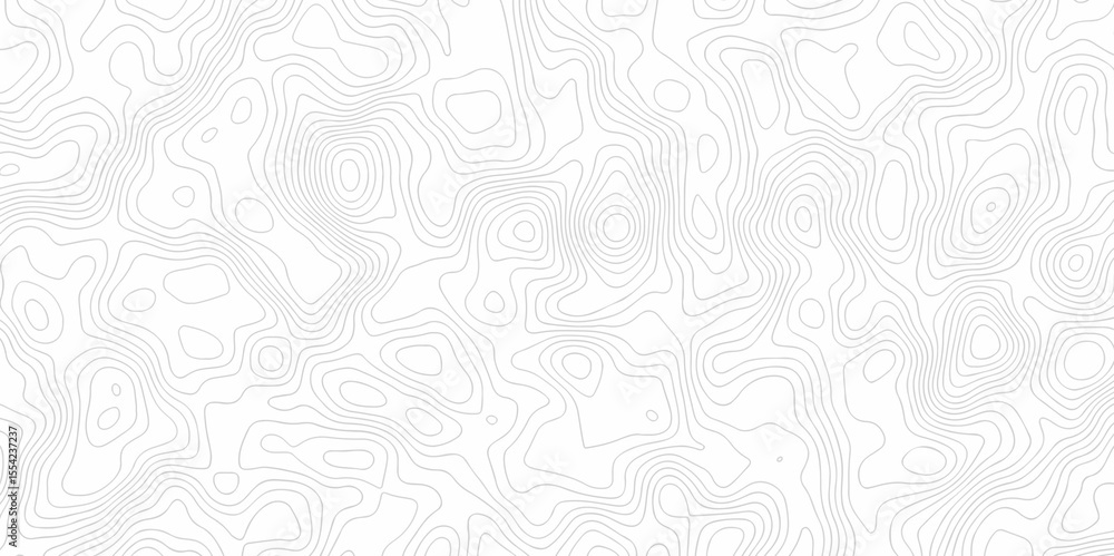 Poster abstract vector lines topographic contour lines grid map seamless pattern. geographic mountain relie