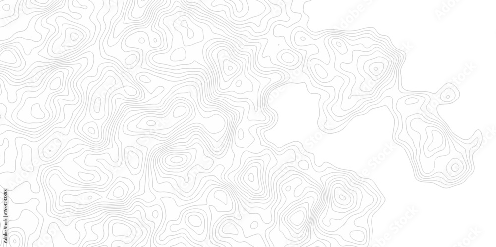 Poster abstract vector lines topographic contour lines grid map seamless pattern. geographic mountain relie