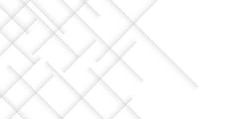 Abstract modern geometric diagonal lines background with grey and white square Element on light silver modern design for poster, banner, wallpaper, mockup, flyer, and report. Vector illustration.