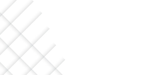 Abstract modern geometric diagonal lines background with grey and white square Element on light silver modern design for poster, banner, wallpaper, mockup, flyer, and report. Vector illustration.