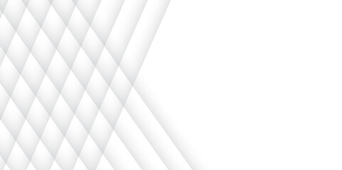 Abstract modern geometric diagonal lines background with grey and white square Element on light silver modern design for poster, banner, wallpaper, mockup, flyer, and report. Vector illustration.
