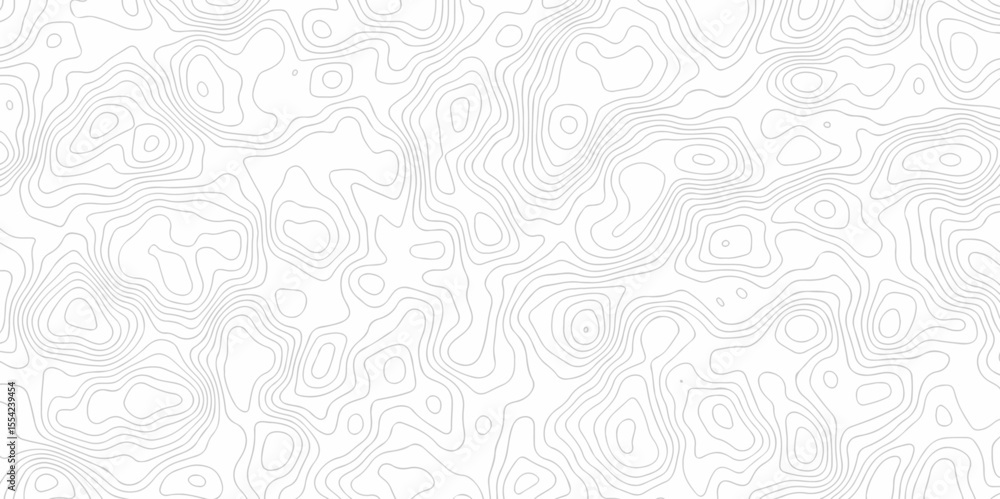Poster abstract vector geometric lines topographic contour lines grid map seamless pattern. geographic moun