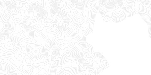 Minimal abstract topography wave line map curve landscape texture design. curve geometric world area map background.