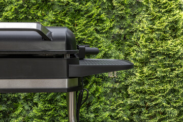 Assembling a new grill on the plot, installing an electric grill, hotplate, thermostat, power...