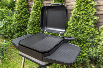 Assembling a new grill on the plot, installing an electric grill, hotplate, thermostat, power...