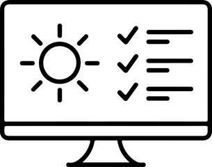 computer monitor icon