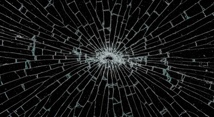 Fototapeta premium Shattered Glass Texture for Marketing or Editorial Use