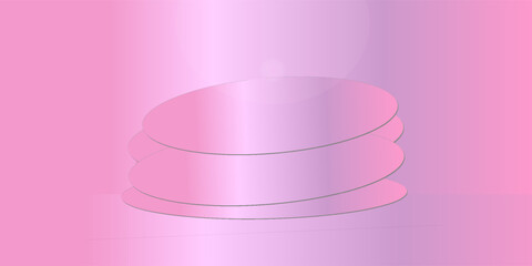 podium. Realistic 3D cylinder pedestal podium set . Minimal scene for products stage showcase, promotion display