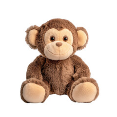 Cute and Cuddly Plush Monkey Toy with Soft Fur and Big Eyes Suitable for Children and Baby Gifts