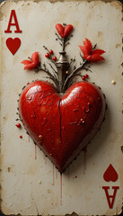 Red Heart Ace.