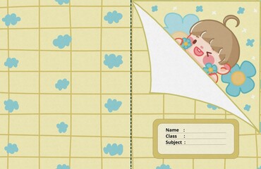 Book cover yellow grid