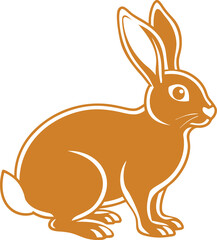 rabbit vector illustration