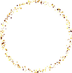 Sequin Circle Frame