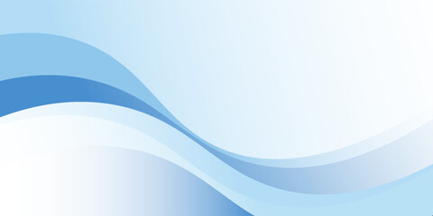Abstract blue background. wave modern