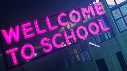 Obraz premium led room having blue and red light displaying a good effect for people blue led furnished computer room