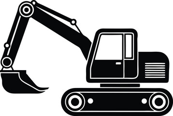 construction excavator icon