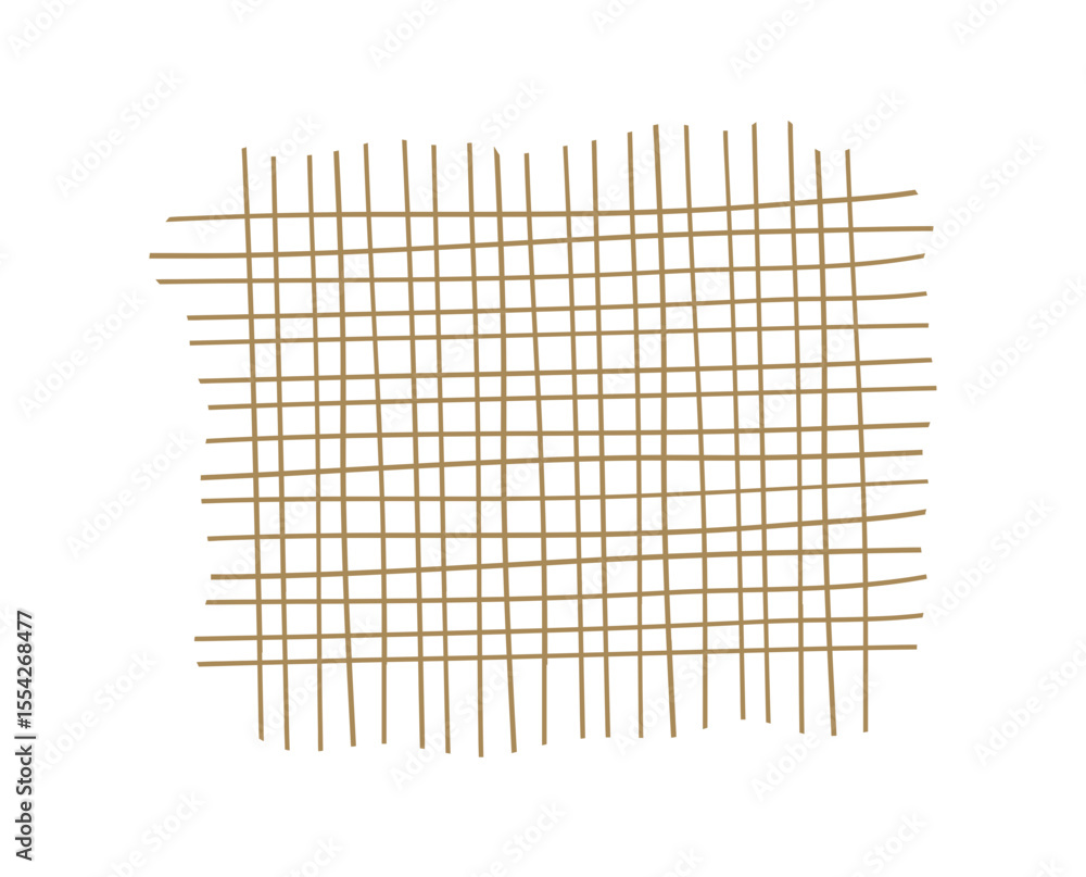 Poster abstract line art grid weave design element vector