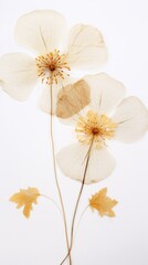 Obraz premium Petal flower wallpaper plant leaf inflorescence.