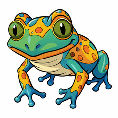 cartoon frog 