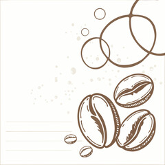 coffee beans background
