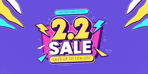 Super sale promo banner with discount offer. Flash sale banner background. Flash sale special offer banner for social media post or website banner
