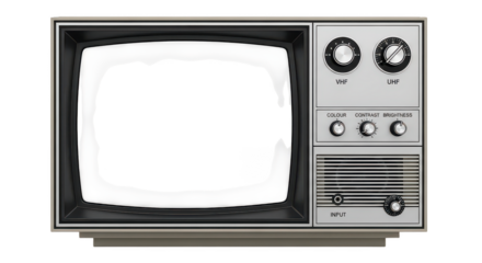 Vintage television static image