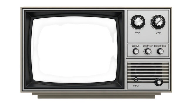 Vintage television static image