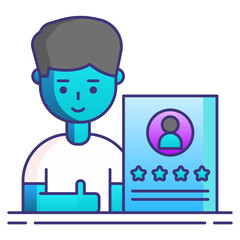 Social Proof Icon – Trust, Testimonials, and Review Symbol for UI/UX, Marketing Campaigns, Branding, and Customer Engagement



