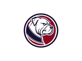 Bulldog Mascot Logo Set  Aggressive Vintage Dog Emblem Vector Symbols for Sports Teams, Clothing, Branding, Apparel Design and Esports