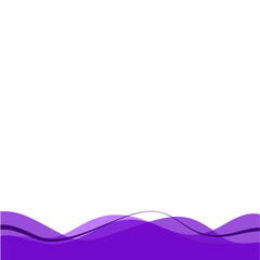 Purple Abstract Wave 
