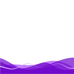 Purple Abstract Wave 