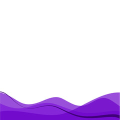 Purple Abstract Wave 
