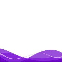 Purple Abstract Wave 