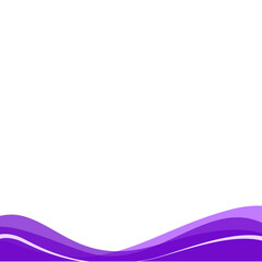 Purple Abstract Wave 
