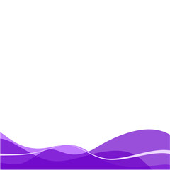 Purple Abstract Wave 