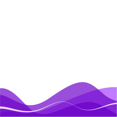 Purple Abstract Wave 