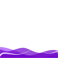 Purple Abstract Wave 